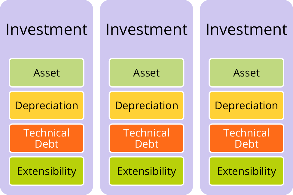 A natureza dos investimentos em software