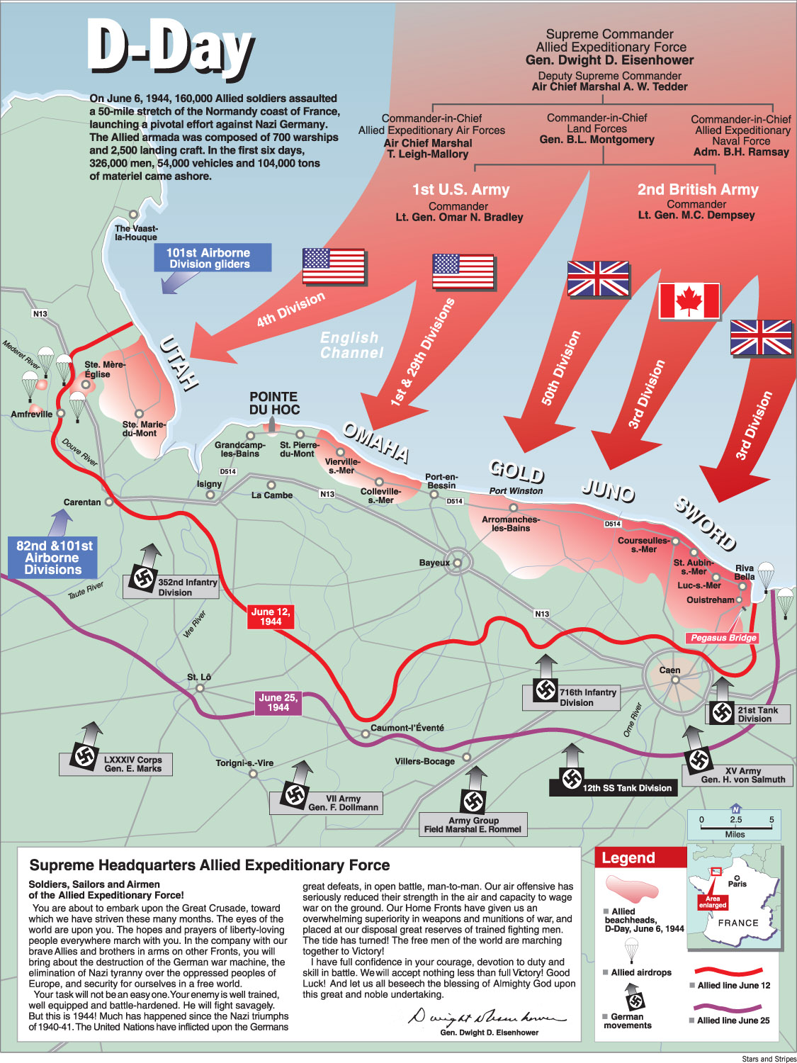 D-Day Supreme Headquarters Allied Expeditionary Force
