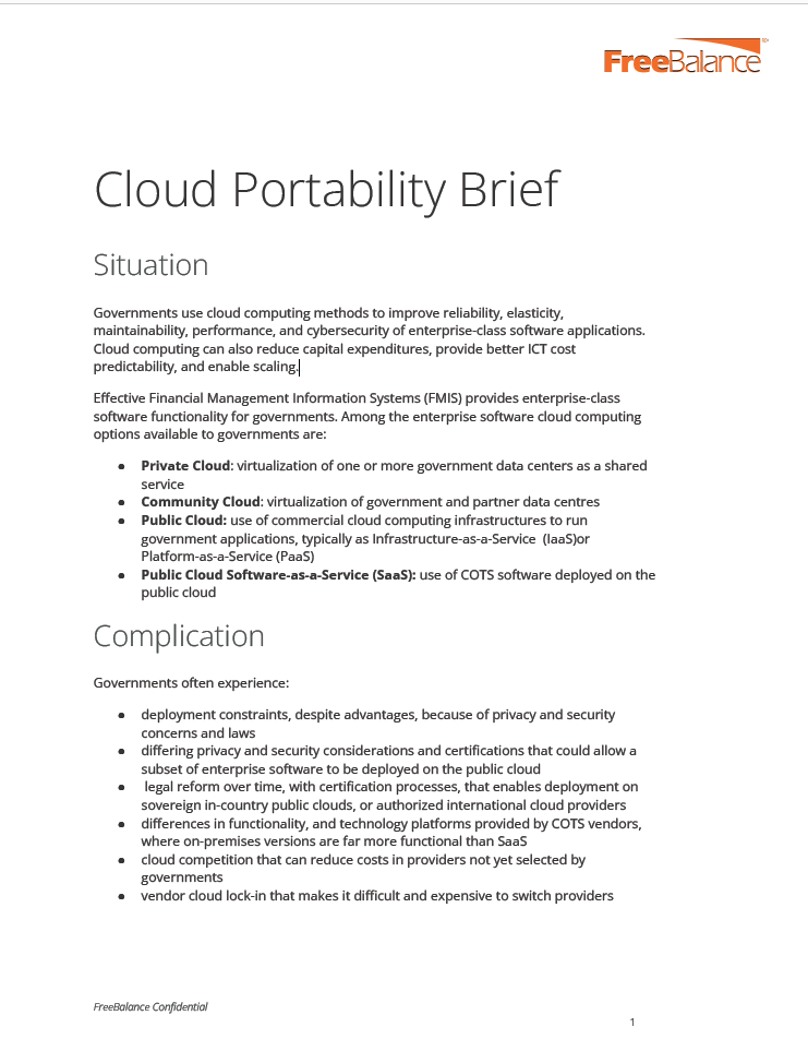 Cloud Portability