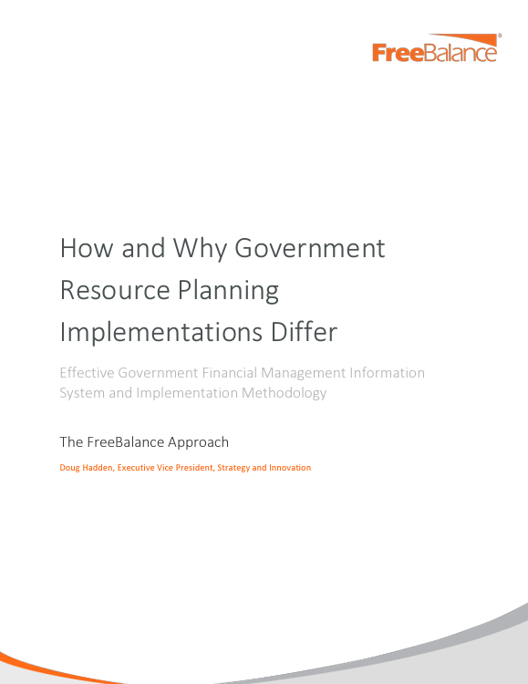 Como e por que as implementações do planejamento de recursos governamentais diferem
